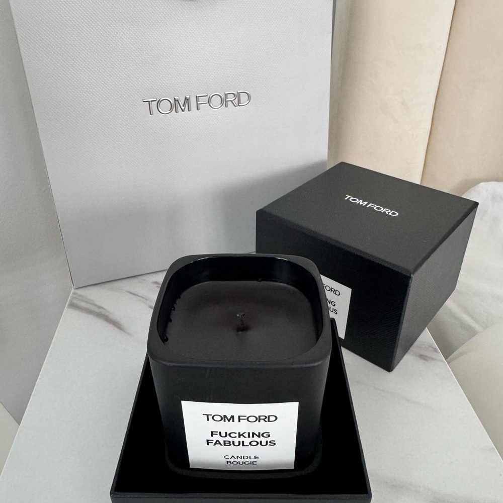 Brand new Tom Ford "F*cking Fabulous" scent candle